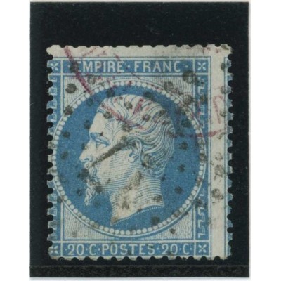 YT 22 - Variété :  A cheval - Cote 15 Euros
