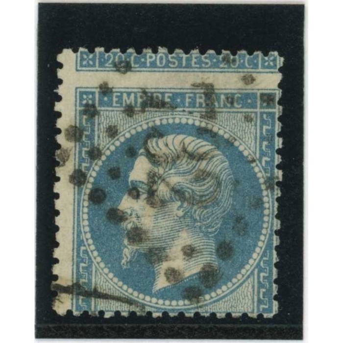 YT 22 - Variété :  A cheval - Cote 15 Euros