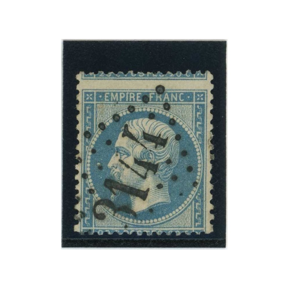 YT 22 - Variété :  A cheval - Cote 15 Euros