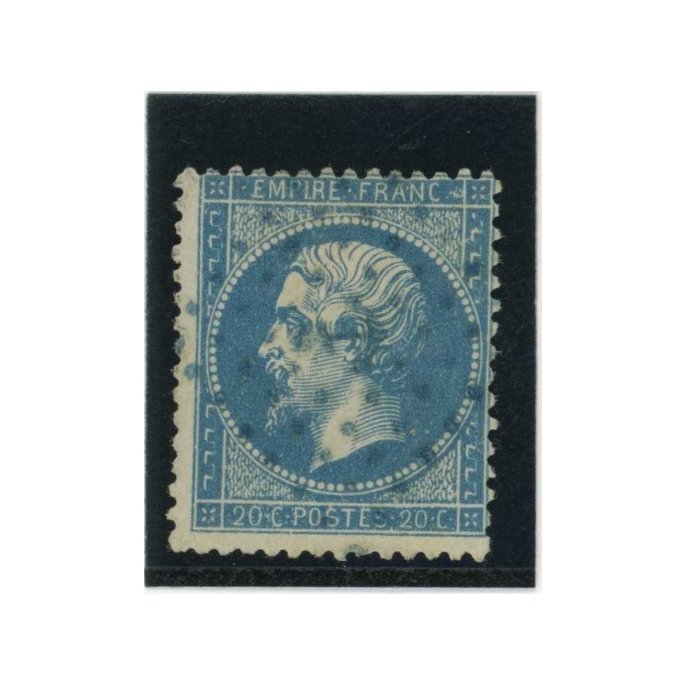 YT 22 - Cachet bleu - Cote 50 Euros