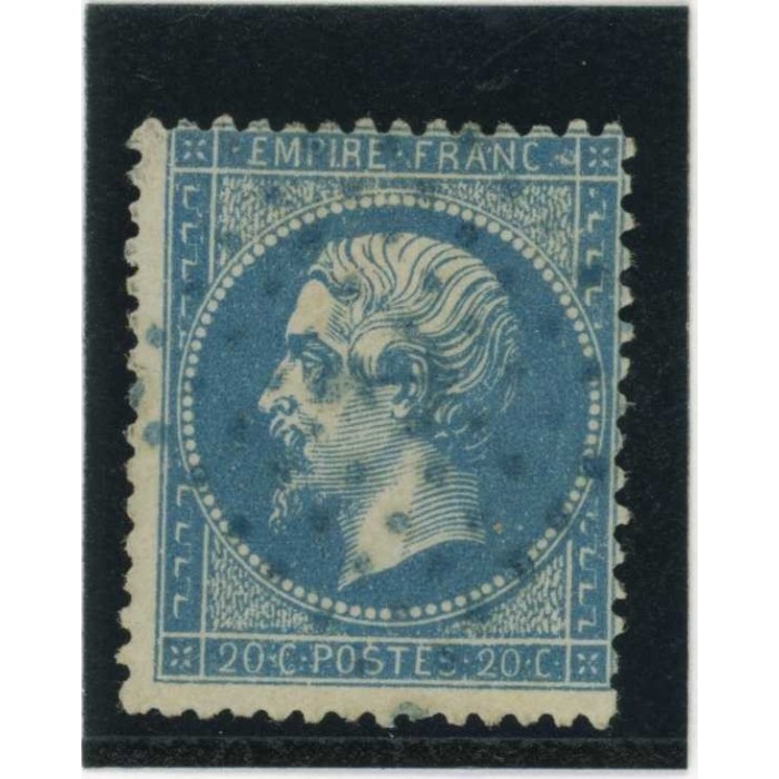 YT 22 - Cachet bleu - Cote 50 Euros
