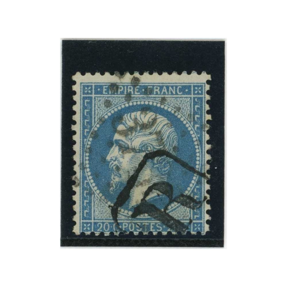 YT 22 - R dans un carré - Cote 35 Euros