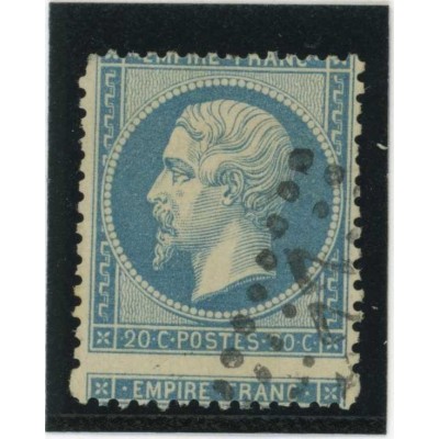 YT 22 - Variété :  A cheval - Cote 15 Euros