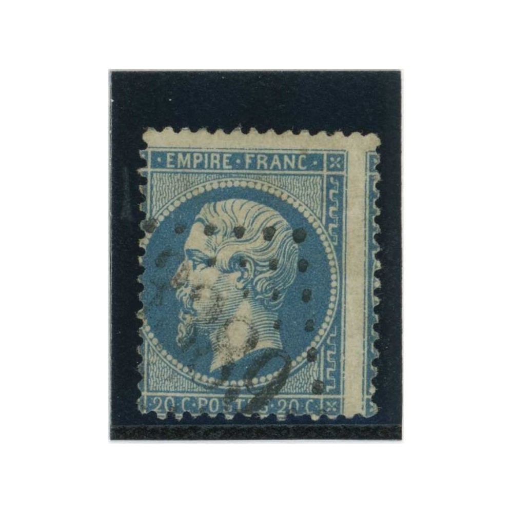 YT 22 - Variété :  A cheval - Cote 15 Euros