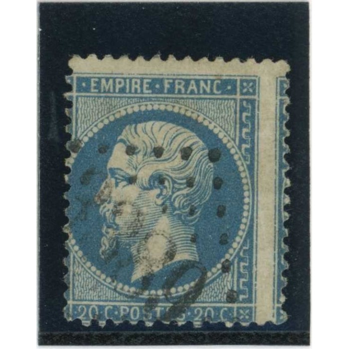 YT 22 - Variété :  A cheval - Cote 15 Euros