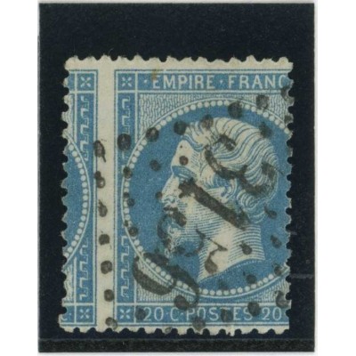 YT 22 - Variété :  A cheval - Cote 15 Euros
