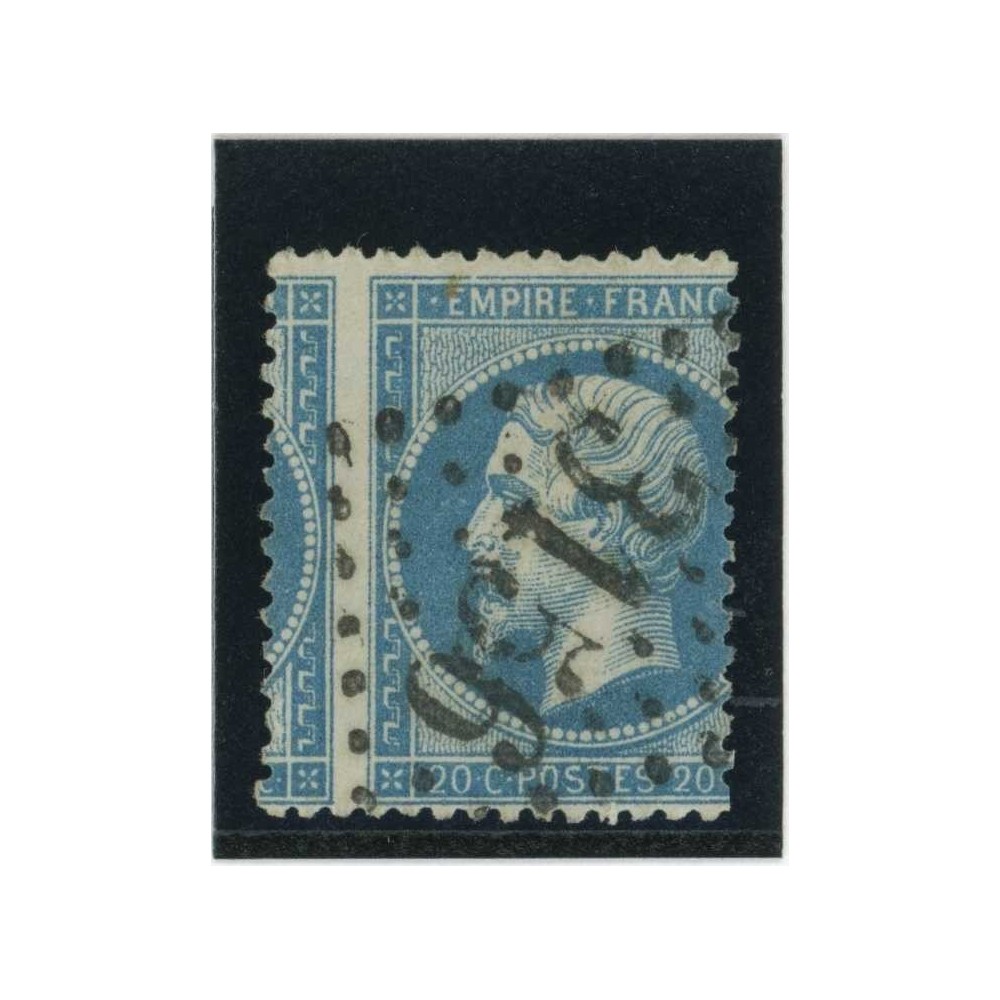 YT 22 - Variété :  A cheval - Cote 15 Euros