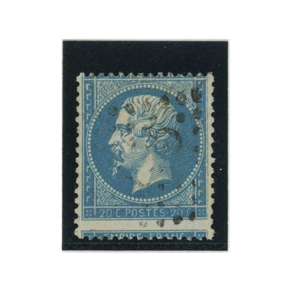 YT 22 - Variété :  A cheval - Cote 15 Euros
