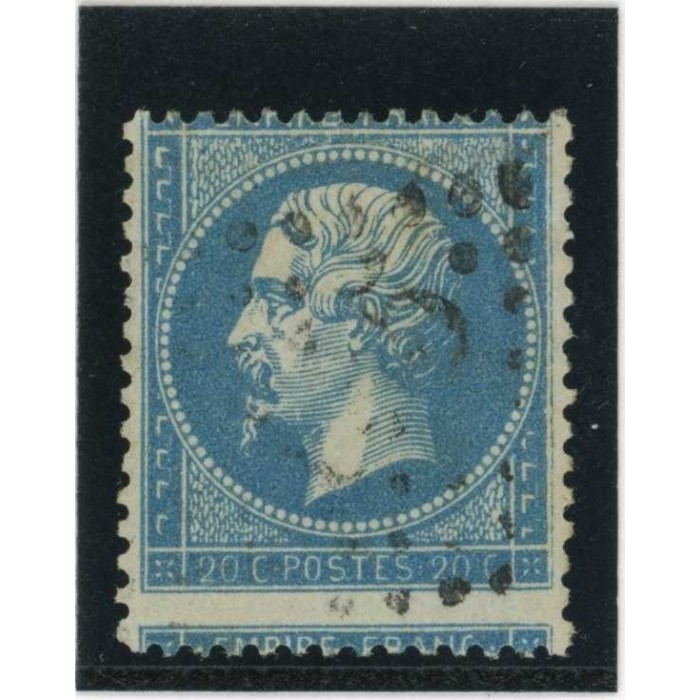 YT 22 - Variété :  A cheval - Cote 15 Euros