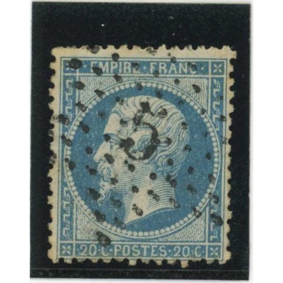 YT 22 - Oblitéré Etoile 5 - Cote 10 Euros