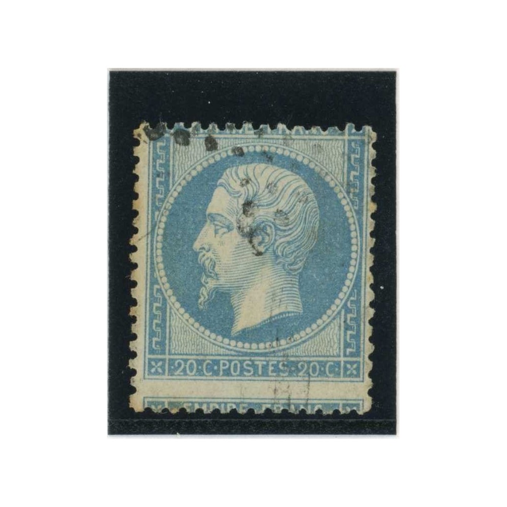 YT 22 - Variété :  A Cheval - Cote 15 Euros
