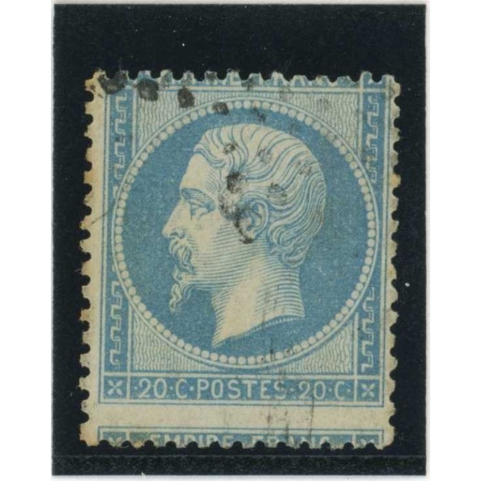 YT 22 - Variété :  A Cheval - Cote 15 Euros