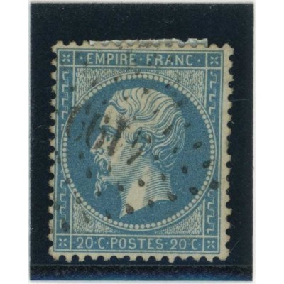YT 22 - Petit chiffre - Cote 5 Euros