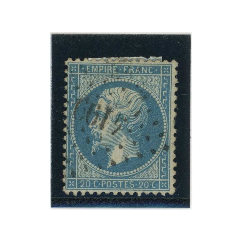 YT 22 - Petit chiffre - Cote 5 Euros