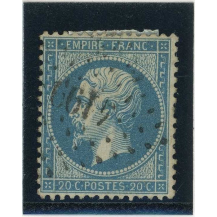 YT 22 - Petit chiffre - Cote 5 Euros