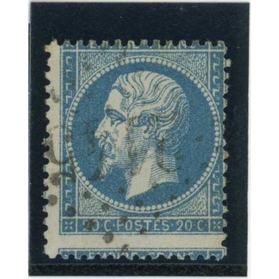 YT 22 - Variété :  A cheval - Cote 15 Euros