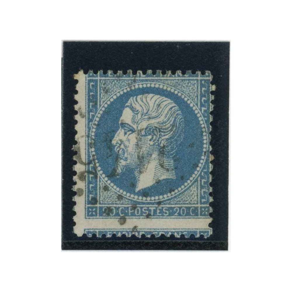 YT 22 - Variété :  A cheval - Cote 15 Euros