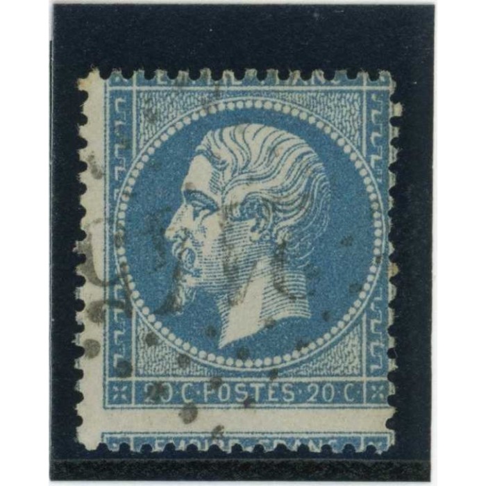 YT 22 - Variété :  A cheval - Cote 15 Euros
