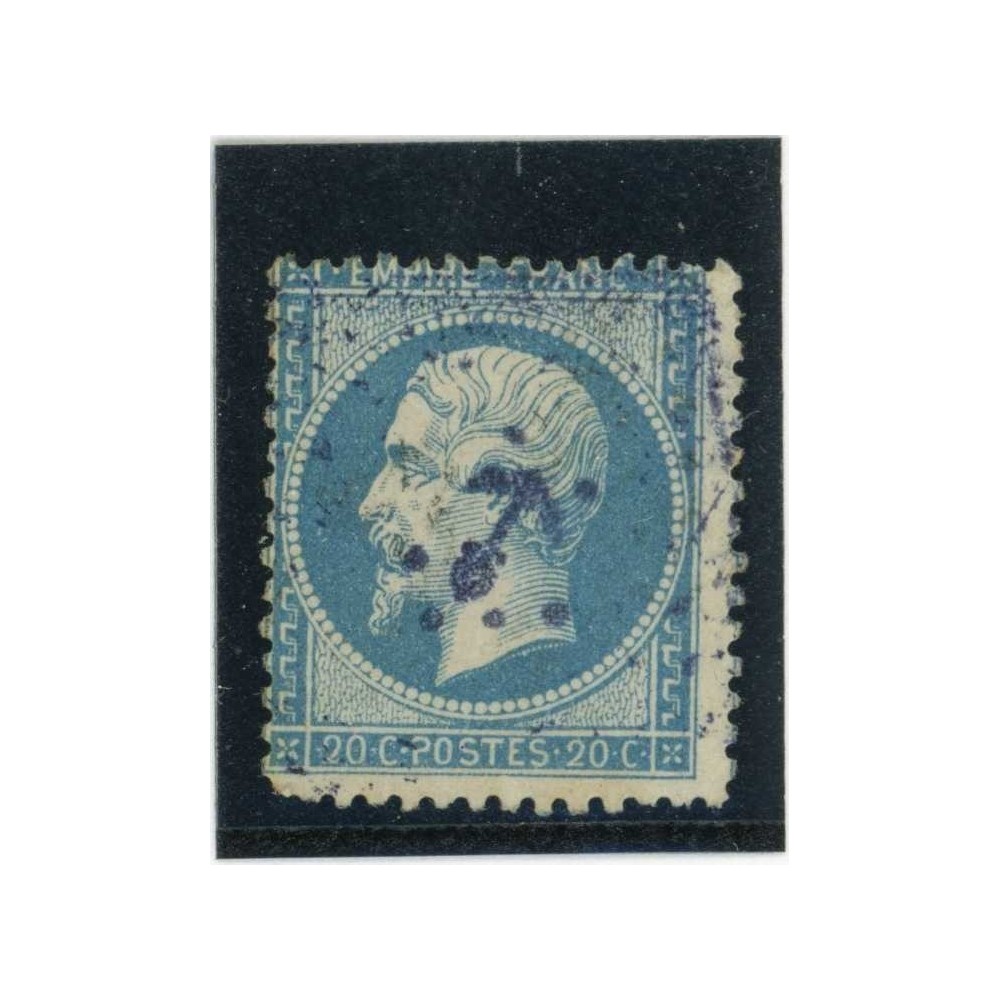 YT 22 - Ancre bleue - Cote 50 Euros
