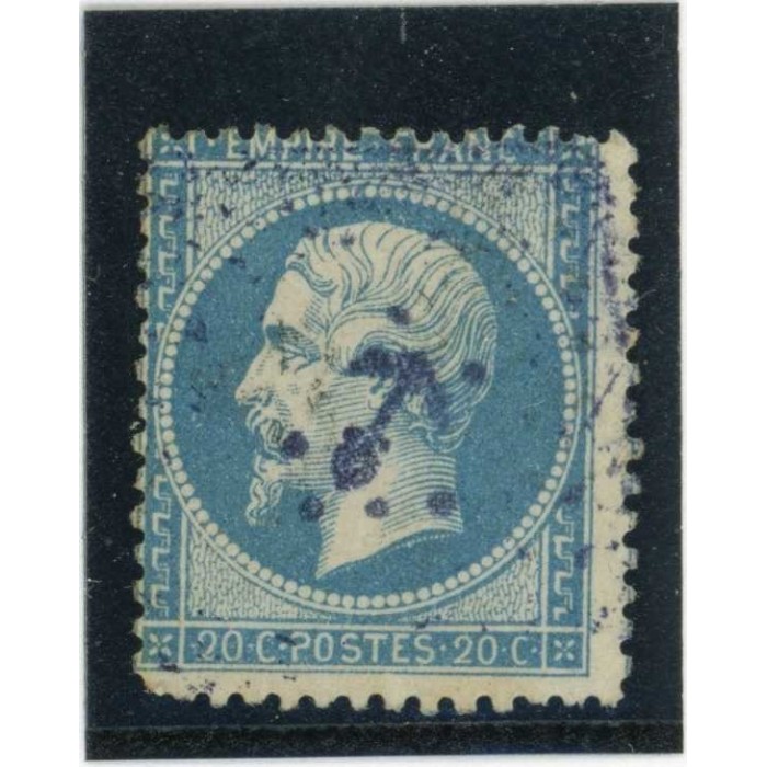YT 22 - Ancre bleue - Cote 50 Euros