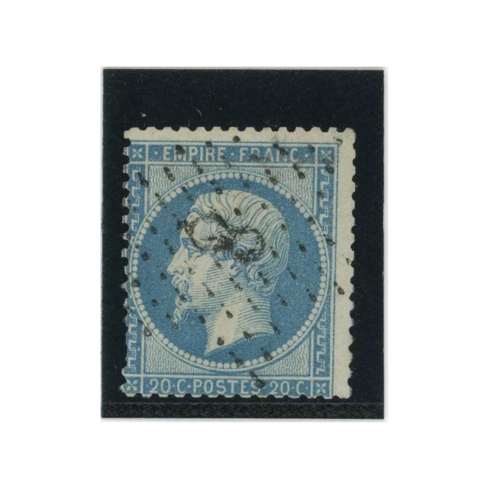 YT 22 - Oblitéré Etoile 8 - Cote 12 Euros