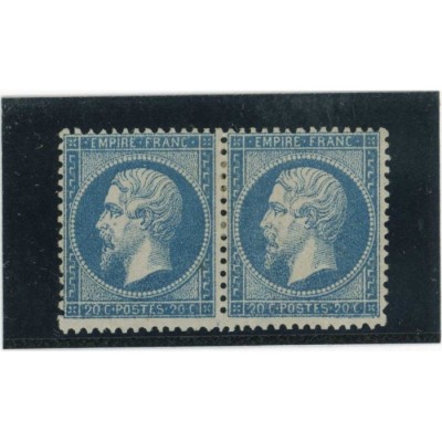 YT 22 - Neuf x - Paire - Cote 5 Euros