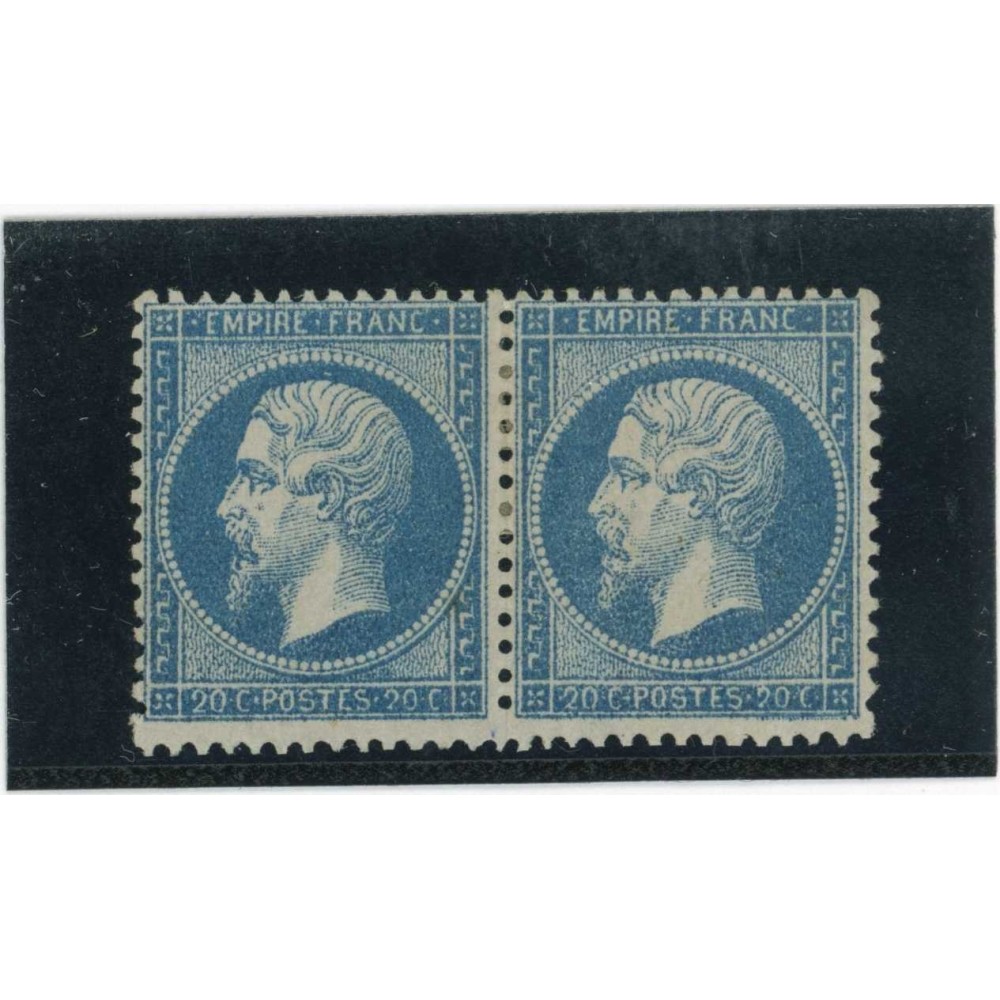 YT 22 - Neuf x - Paire - Cote 5 Euros