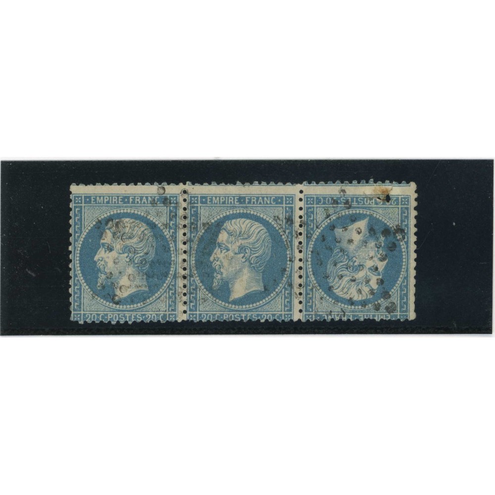 YT 22 - Oblitéré - Tête Bêche - Cote 1400 Euros