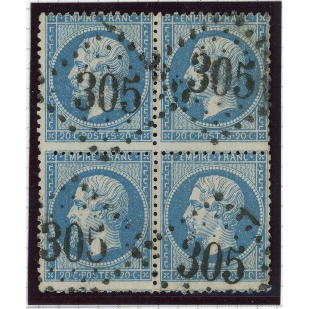 YT 22 - GC 305 - Bloc de 4 - Cote 100 Euros
