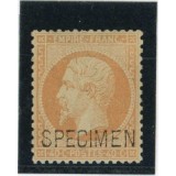 YT 23 - Neuf x - SPECIMEN - Certificat VO 21/206 - Cote 1300 Euros