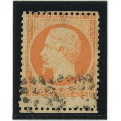 YT 23 - Variété : A cheval - Cote 40 Euros
