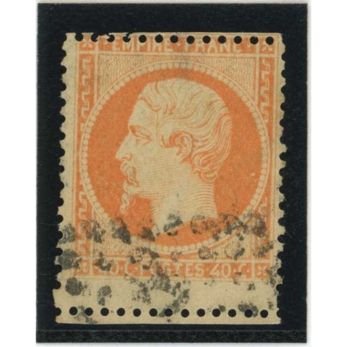 YT 23 - Variété : A cheval - Cote 40 Euros