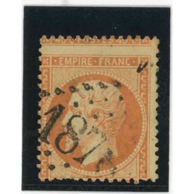 YT 23 - Variété : A cheval - Cote 40 Euros