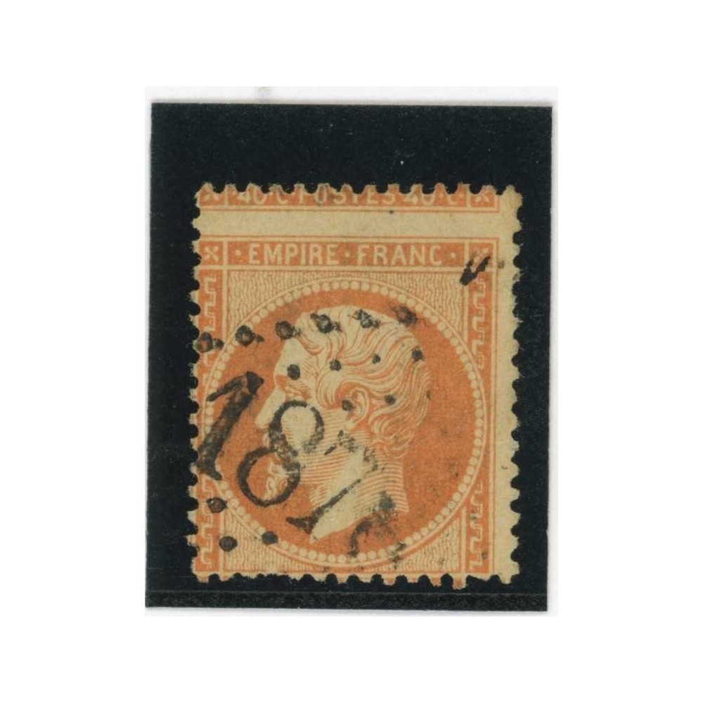 YT 23 - Variété : A cheval - Cote 40 Euros
