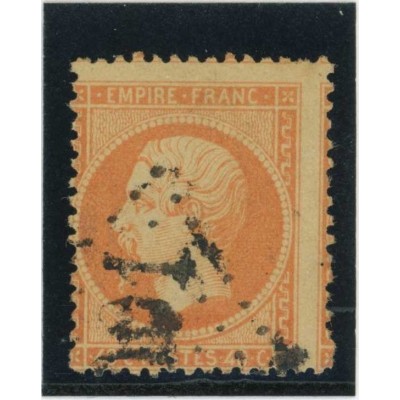 YT 23 - Variété : A cheval - Cote 40 Euros