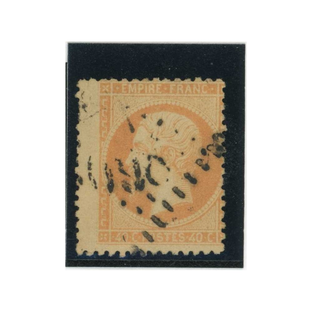 YT 23 - Variété : A cheval - Cote 40 Euros