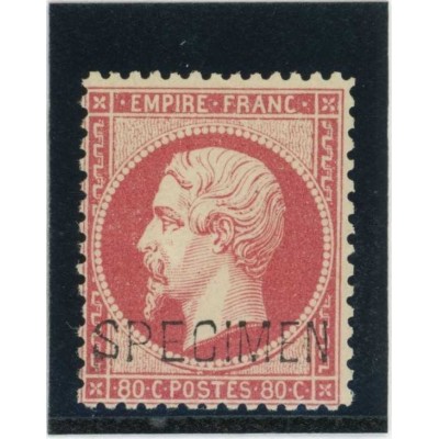 YT 24 d - Neuf x - SPECIMEN - Cote 1350 Euros