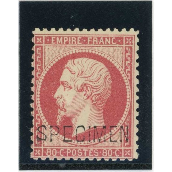 YT 24 d - Neuf x - SPECIMEN - Cote 1350 Euros