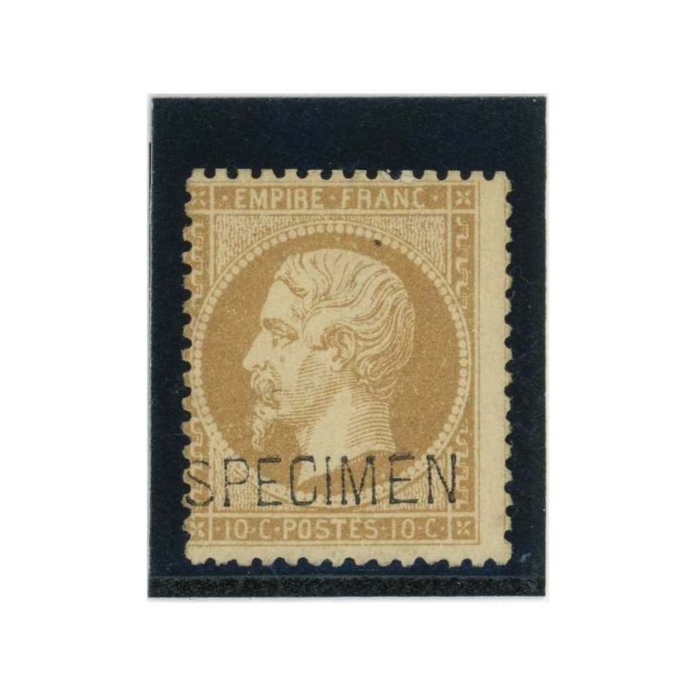 YT 21 - Neuf x - SPECIMEN - Signé Calves - Cote 1000 Euros