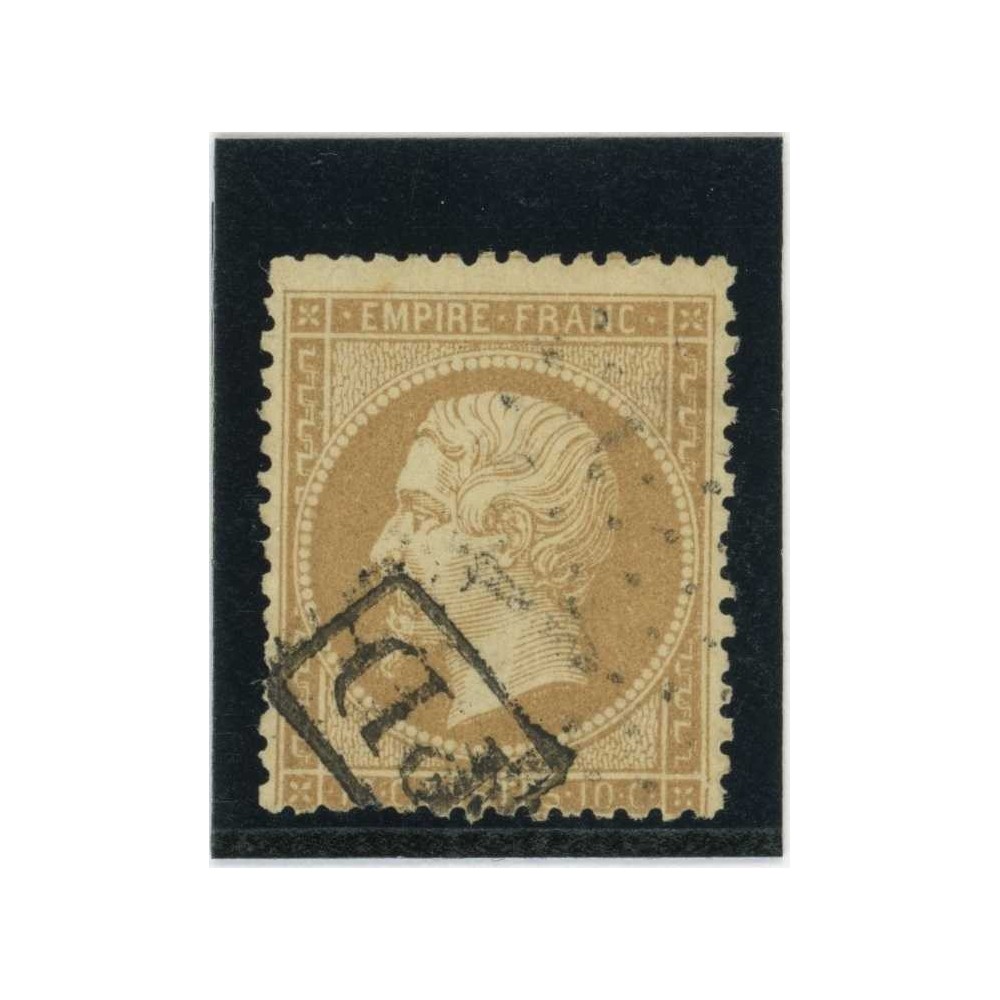 YT 21 - PD dans un rectangle - Cote 30 Euros