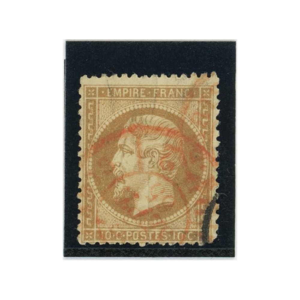 YT 21 - Cachet rouge - Cote 50 Euros