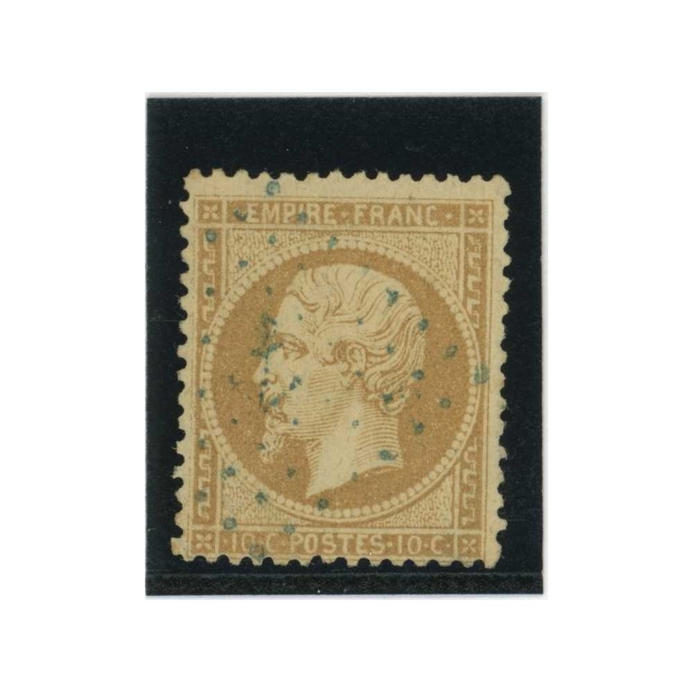 YT 21 - Ancre bleue - Cote 30 Euros