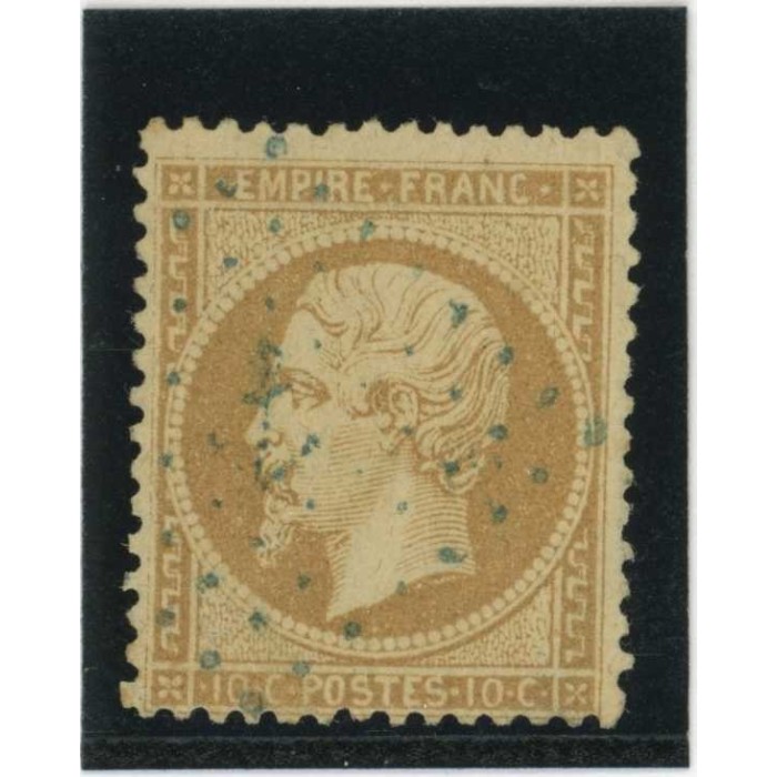 YT 21 - Ancre bleue - Cote 30 Euros