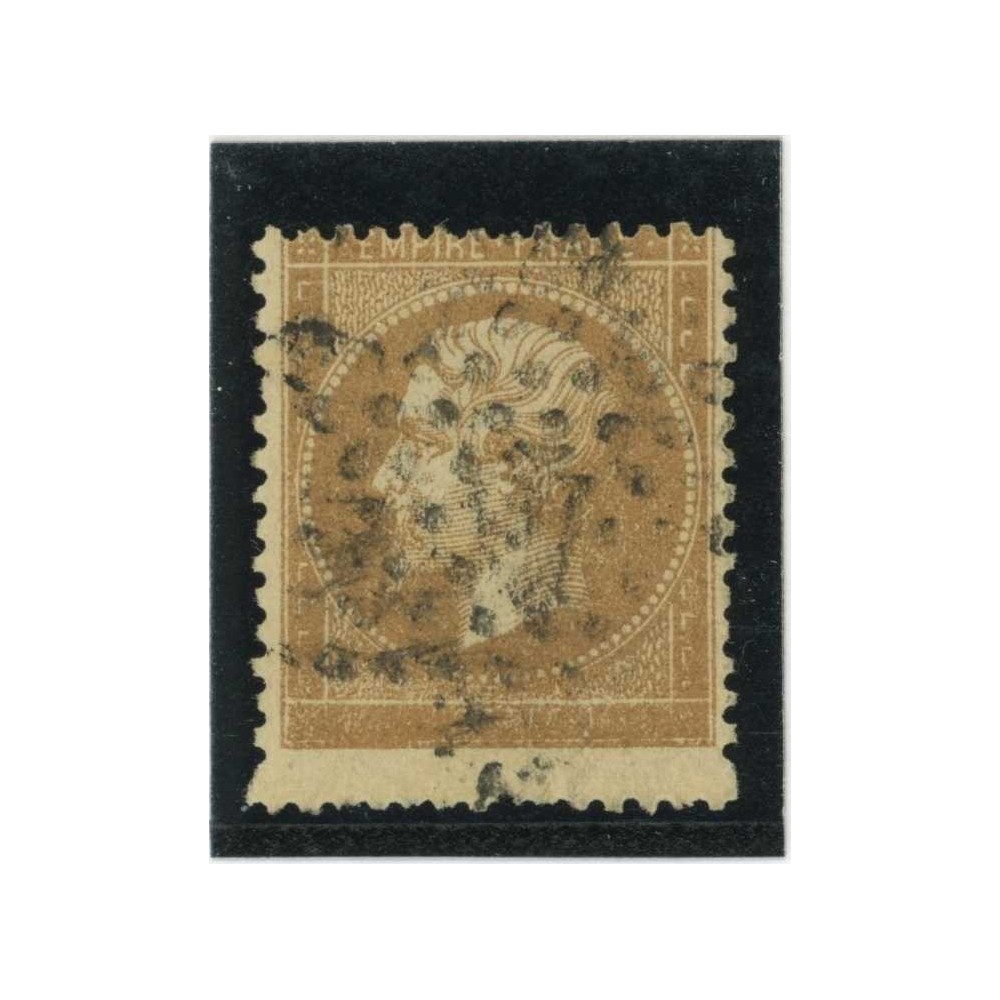 YT 21 - Variété : Sans valeur - Cote 60 Euros