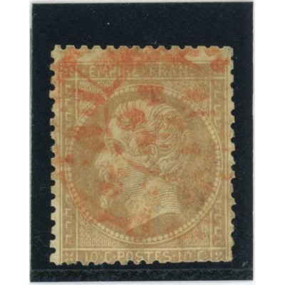 YT 21 - Cachet rouge - Cote 50 Euros