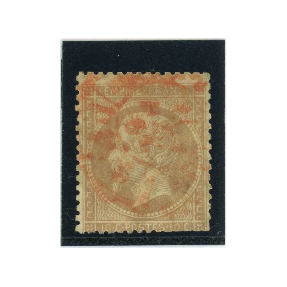 YT 21 - Cachet rouge - Cote 50 Euros