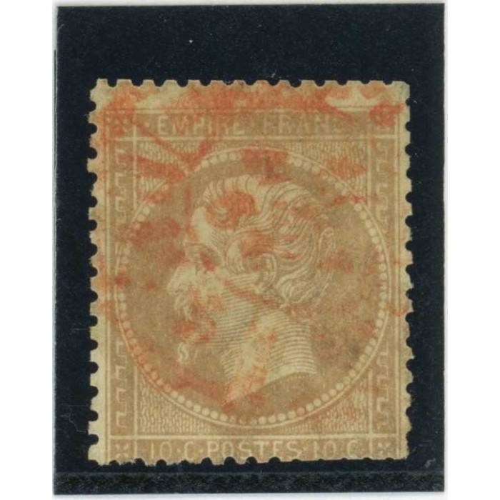 YT 21 - Cachet rouge - Cote 50 Euros