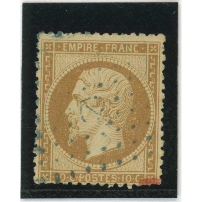 YT 21 - Ancre bleue - Cote 30 Euros