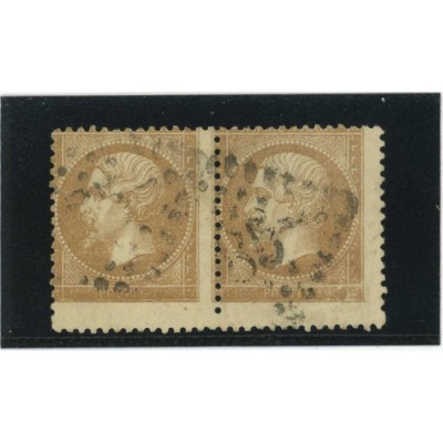 YT 21 - Variété : Sans valeur - Paire - Cote 120 Euros