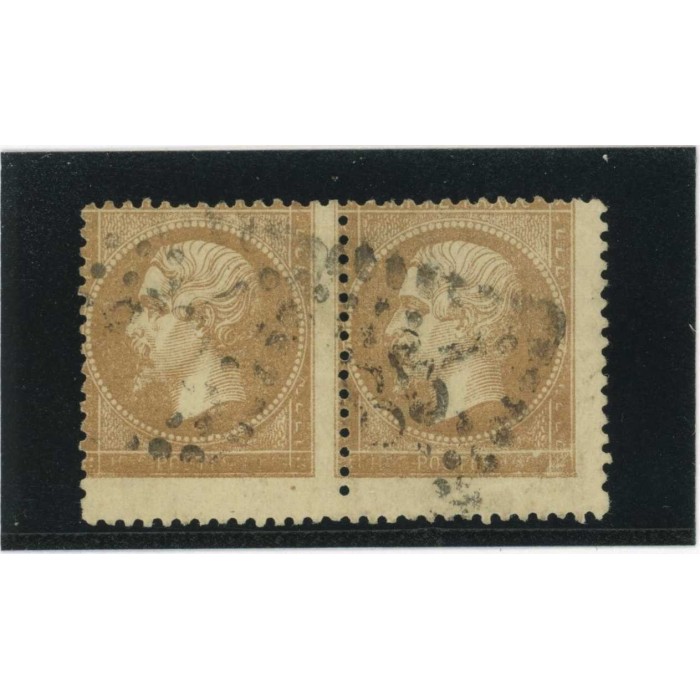 YT 21 - Variété : Sans valeur - Paire - Cote 120 Euros